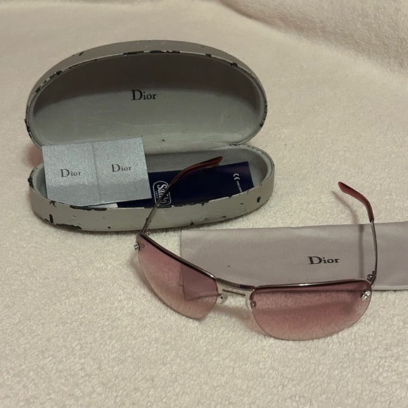 Authentic Vintage Dior “Adiorable 5” Pink Sunglasses - Picture 1 of 7